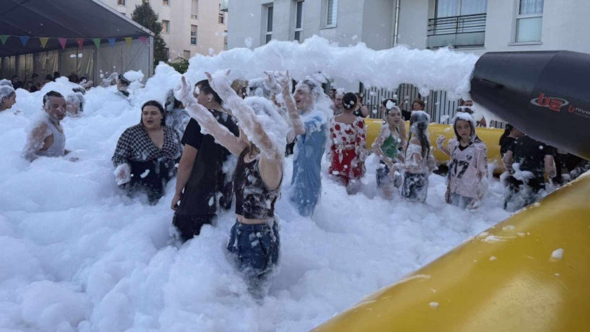 Canon à mousse Jet Foam en prestation dans le Nord